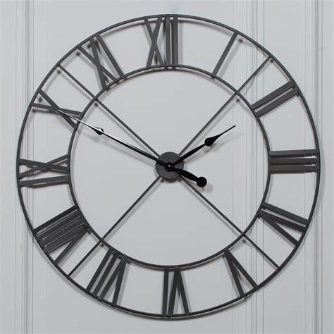 extra large metal wall clocks.